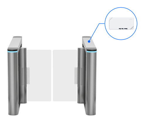 Les accessoires IOT​ - Contrôle tourniquets et portes automatiques​