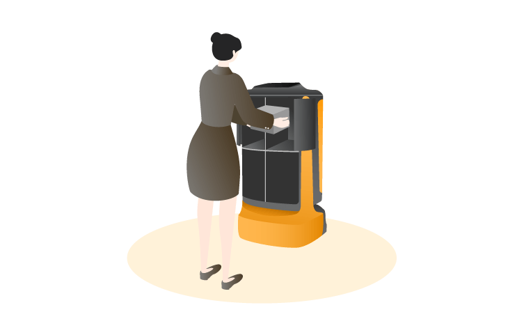 Mise en scène du flashbot​