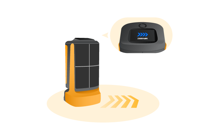 Mise en scène du flashbot​