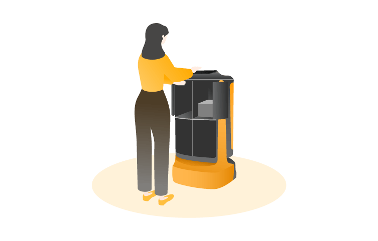 Mise en scène du flashbot​