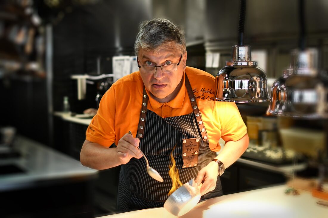 Robot serveur - Le restaurant étoilé La Madeleine adopte un Bellabot