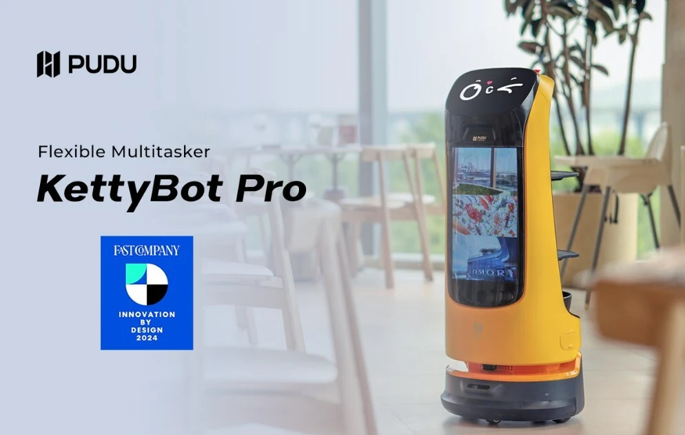 Le KettyBot Pro de Pudu Robotics : Une révolution dans l'hôtellerie récompensée par Fast Company