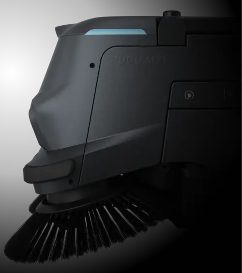 Un design esthétique au service de l’efficacité du robot pudu mt1