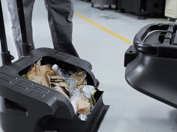 Une conception modulaire pour un entretien facile du robot pudu mt1