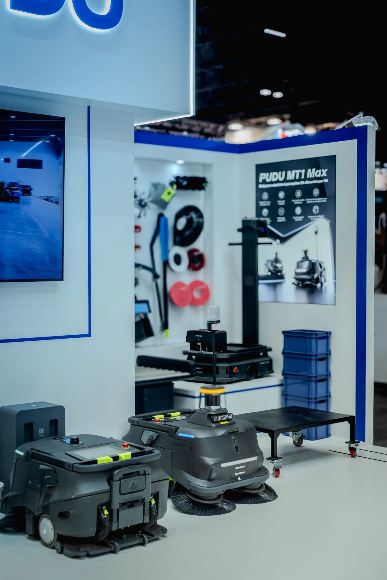 MT1 et MT1 Max sur piste de démonstration — Global Industrie 2026